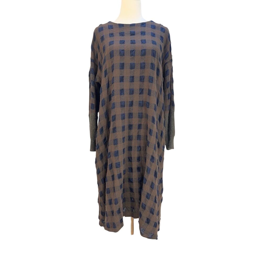 Beardsley Gallardagalante Brown Check Dress